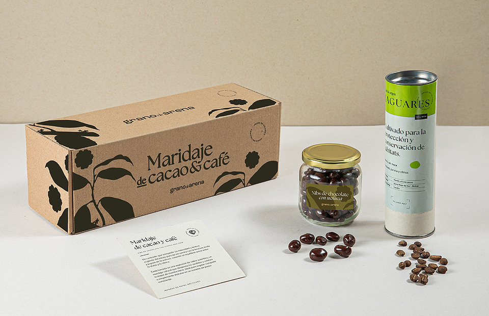 Maridaje de uchuvas recubiertas de chocolate y café