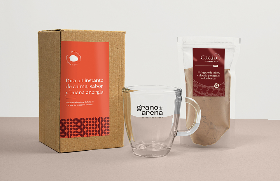 Mezcla perfecta para una taza de chocolate