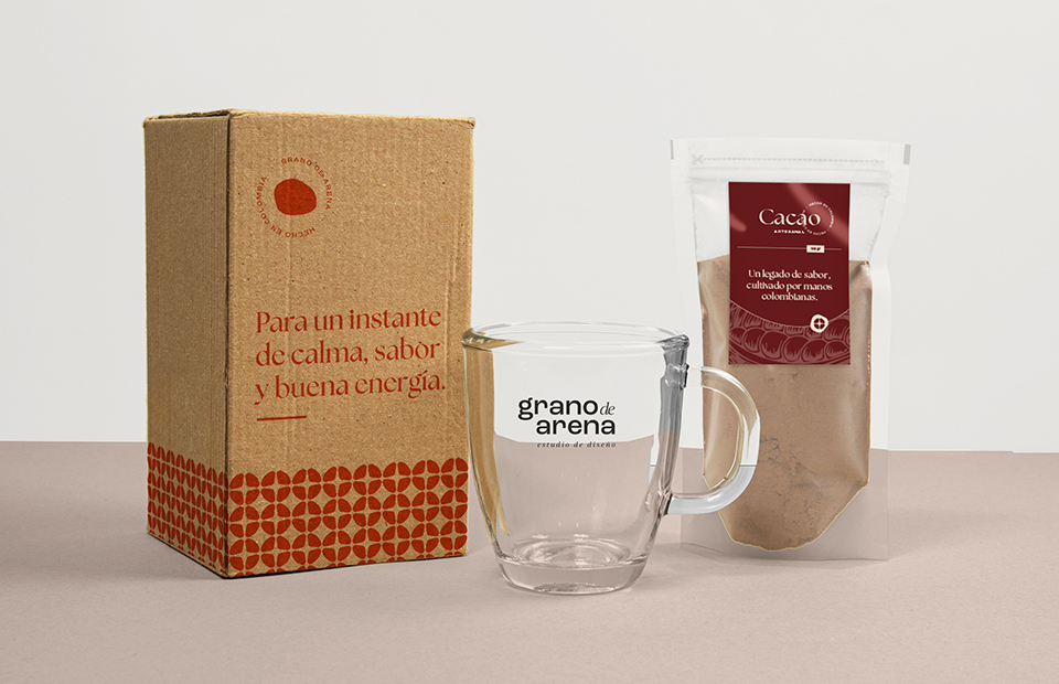 Mezcla perfecta para una taza de chocolate