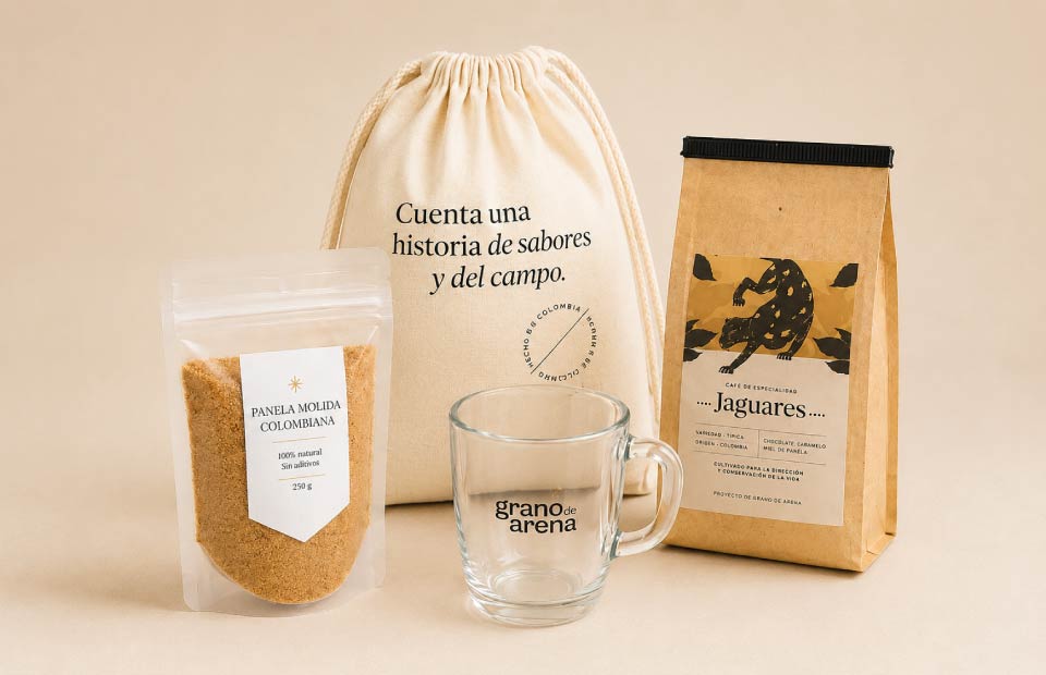 Café campesino colombiano