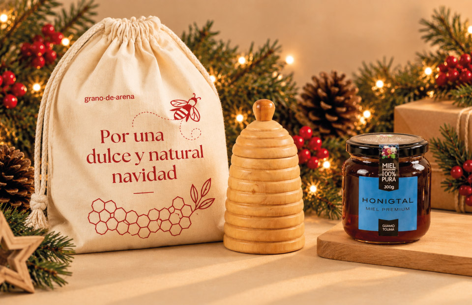 Dulce miel en navidad