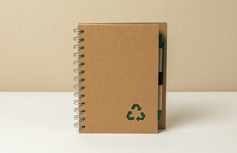 Cuaderno portada kraft