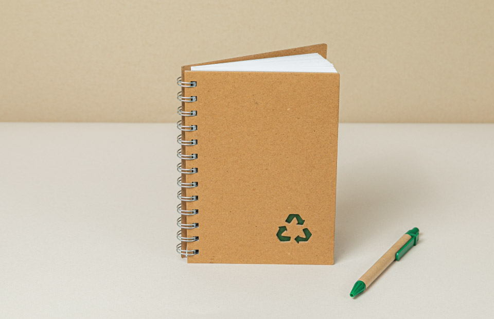 Cuaderno portada kraft