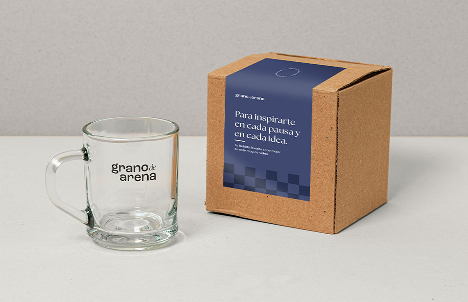 Mug vidrio