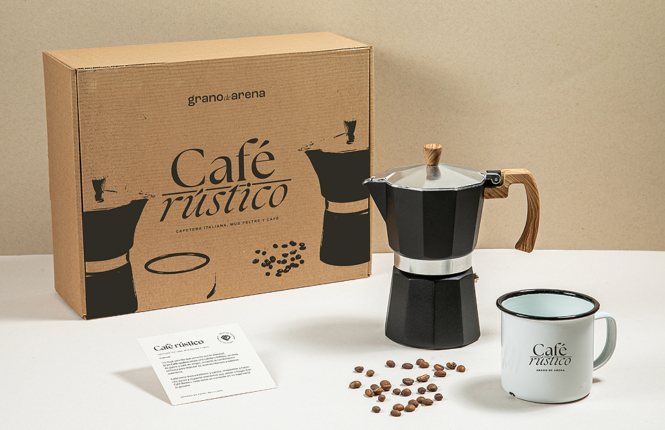 Café rústico