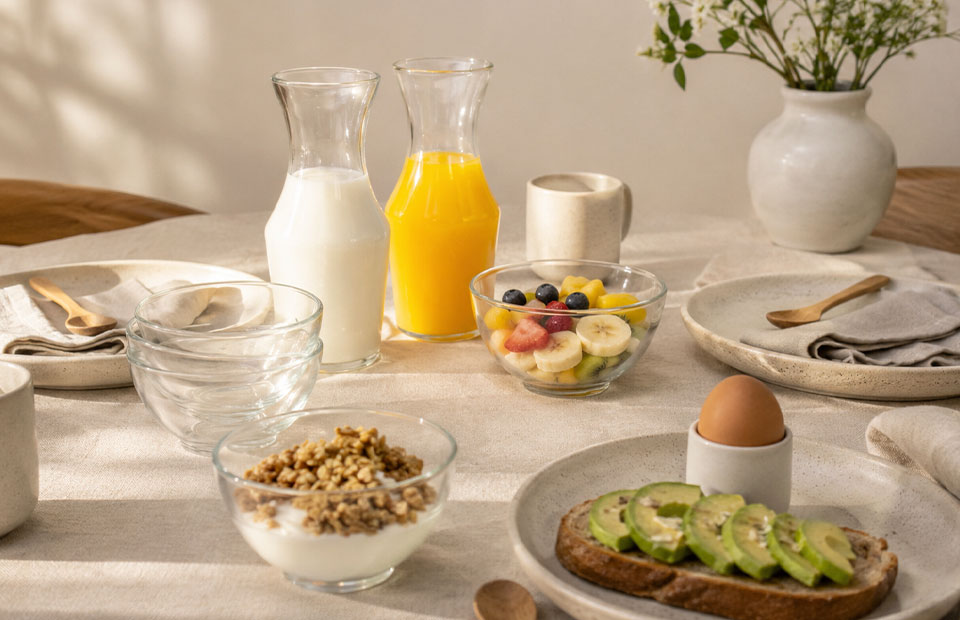 Desayuno en familia